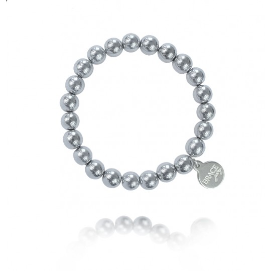 Bransoletka Pure Silver Hematyt