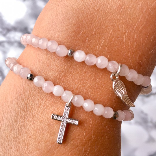 Zestaw Biżuterii Rose Soul Kwarc