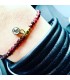 Bransoletka Love Granat